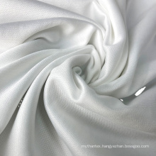 Smooth Soft Wholesale White Color Microfiber Fabric for Sewing Use